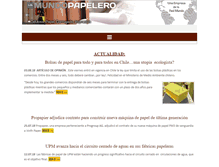 Tablet Screenshot of mundopapelero.com